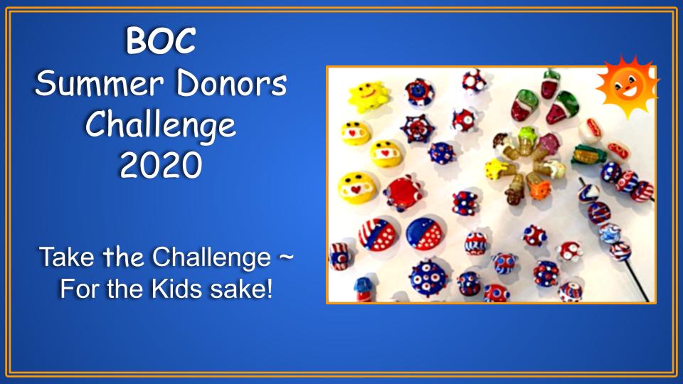 BOC Summer Donor Challenge