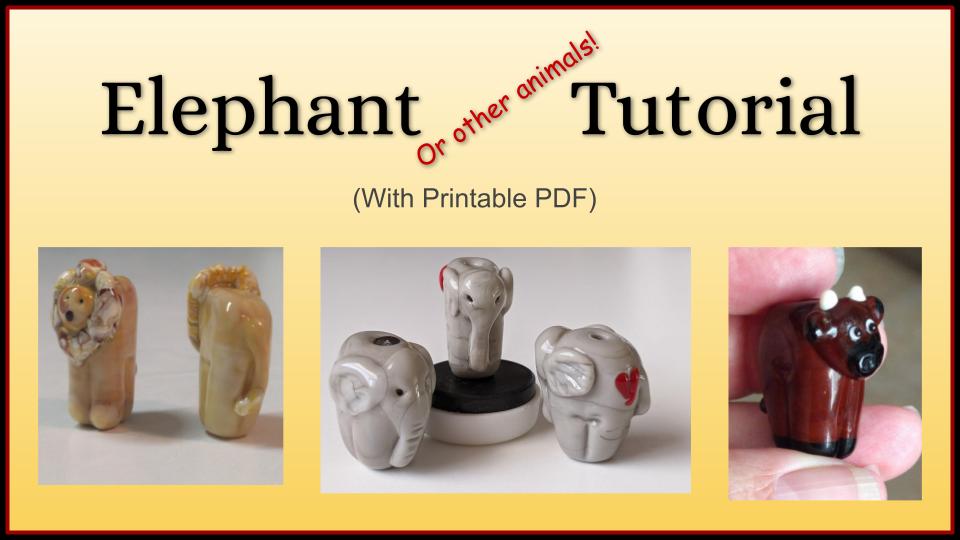 Elephant Bead Tutorial