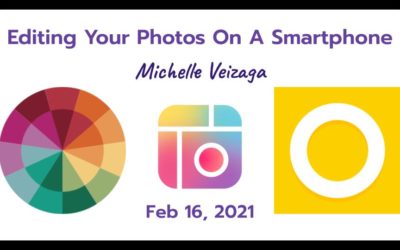 Editing Photos with a Smart Phone