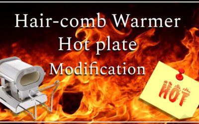 Hair Comb Warmer Hot Plate