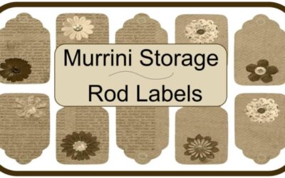 Tips – Murrini Storage/Rod Labeling