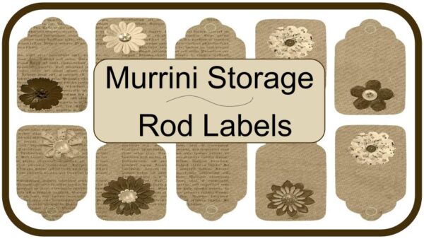 Tips – Murrini Storage/Rod Labeling