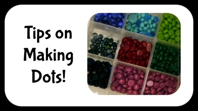 Fusing Tips – Making Dots